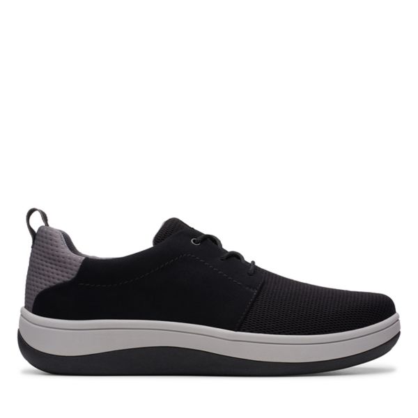 Clarks Mens Arla Free Trainers Black | CA-1273564